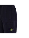 Wappen Patch Cargo Jogger Track Pants Navy - STONE ISLAND - BALAAN 5