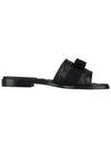 Vara Quilted Slippers Black - SALVATORE FERRAGAMO - BALAAN 5