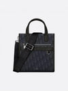 Safari North South Oblique Jacquard Tote Bag Black - DIOR - BALAAN 2