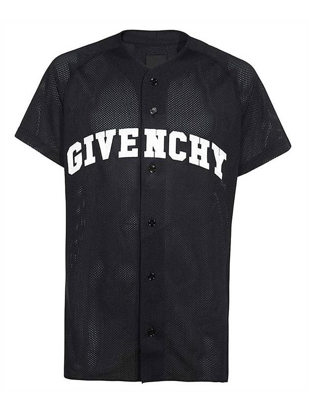 mesh baseball shirt - GIVENCHY - BALAAN 1