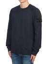 Compass Badge Sweatshirt Navy - STONE ISLAND - BALAAN 3