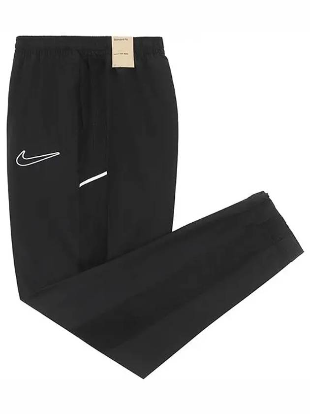 Academy Dri Fit Soccer Track Pants Black White - NIKE - BALAAN 3