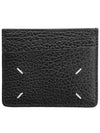 Four Stitch Card Wallet Black - MAISON MARGIELA - BALAAN 2