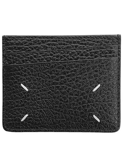 Four Stitch Card Wallet Black - MAISON MARGIELA - BALAAN 2