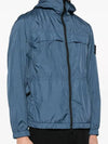 Garment Dyed Crinkle Reps R-Nylon Jacket Avio Blue - STONE ISLAND - BALAAN 4