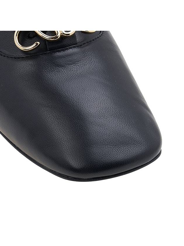 Anagram Lambskin Soft Derby Black - LOEWE - BALAAN.