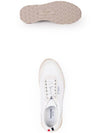 Alumni Eco Nylon Sneaker Tonal White Fun Mix - THOM BROWNE - BALAAN 6