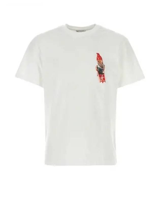 Gnome Chest Print Short Sleeve T Shirt White - JW ANDERSON - BALAAN 2