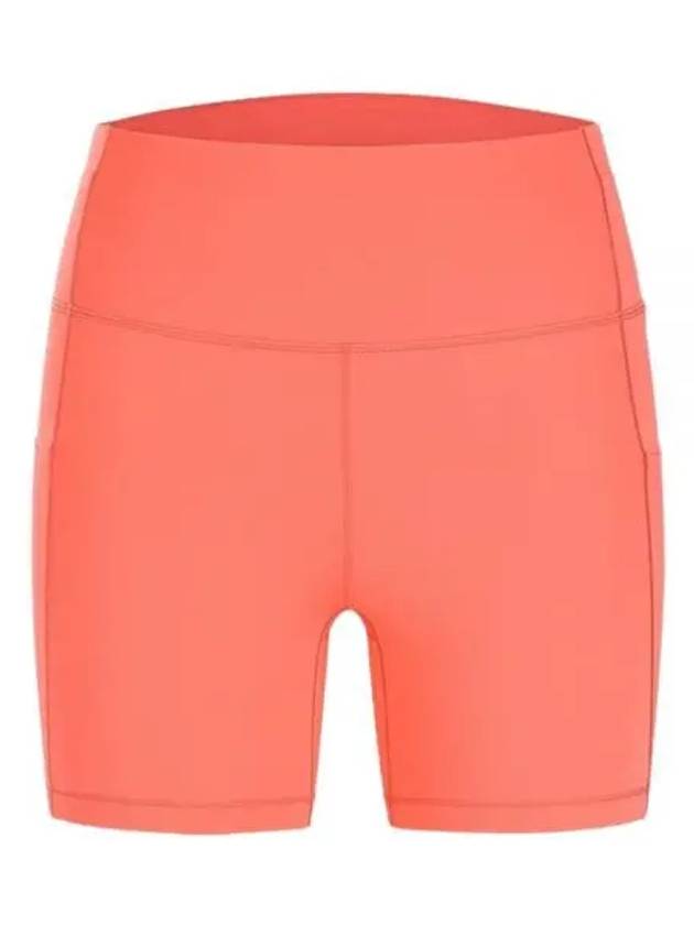 Women's Essent High Rise Shorts 5 Inches Pink - ARC'TERYX - BALAAN 2