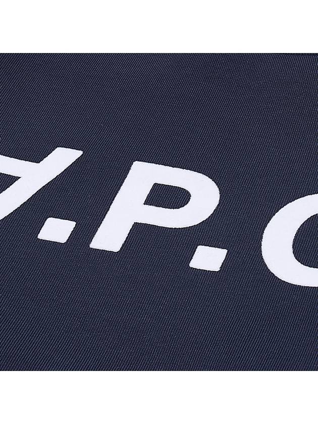 Elisa Logo Print Sweatshirt Navy - A.P.C. - BALAAN 5