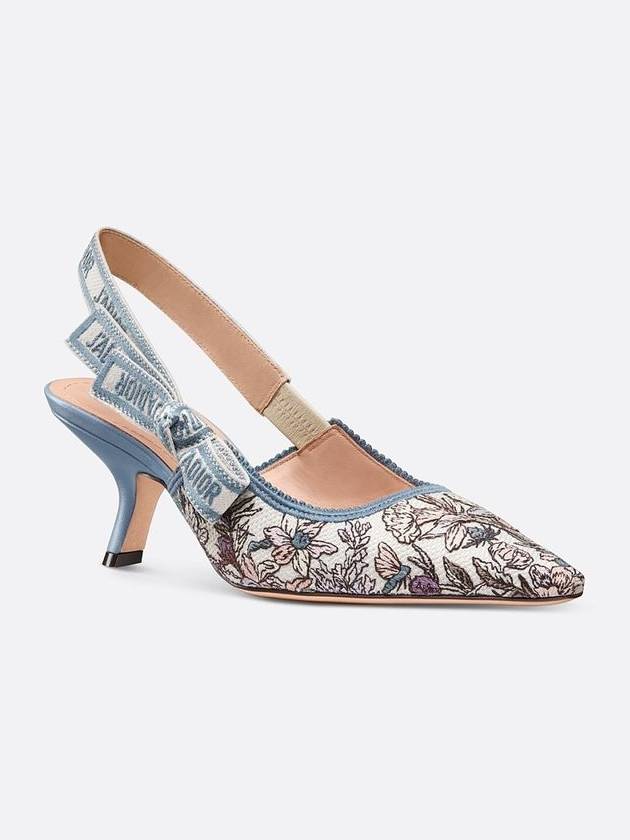 J'Adior Dress Slingback Heels Blue - DIOR - BALAAN 2