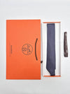 Faconnee H Tie Grey - HERMES - BALAAN 7