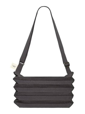 New Shakoshu Cross Bag Charcoal - PLEATSMAMA - BALAAN 1