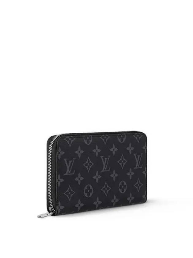 Zippy Organizer Monogram Eclipse Long Wallet Black - LOUIS VUITTON - BALAAN 3