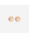 Small Ex Libris Earrings Rose Gold - HERMES - BALAAN 1