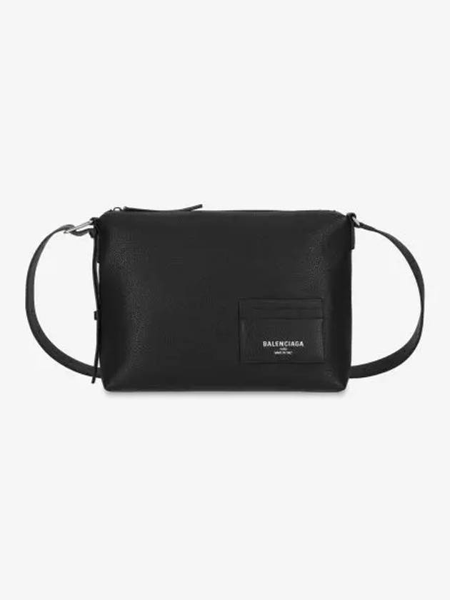 Small Leather Shoulder Bag Black - BALENCIAGA - BALAAN 2