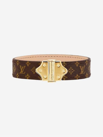 Nano Monogram Bracelet Gold - LOUIS VUITTON - BALAAN 1