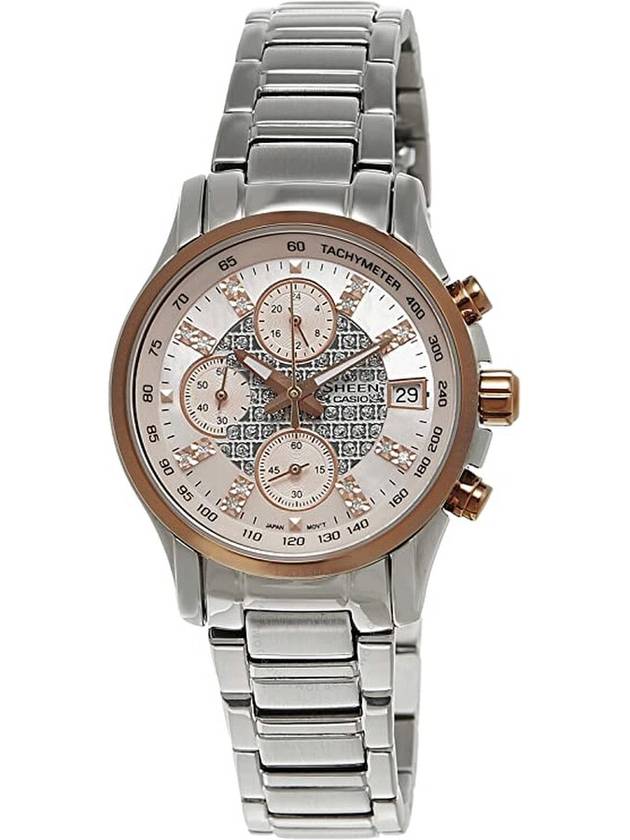 Casio Sheen Chronograph Quartz Ladies Watch SHN-5016D-7ADR - CASIO - BALAAN 1