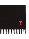 Heart Logo Muffler Black - AMI - BALAAN.