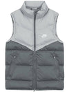 Sportswear Windrunner Storm Fit Down Vest Light Smoke Grey - NIKE - BALAAN 1