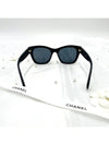 Heart Sunglasses CC Logo Square Black Asian Fit A71468 - CHANEL - BALAAN 5