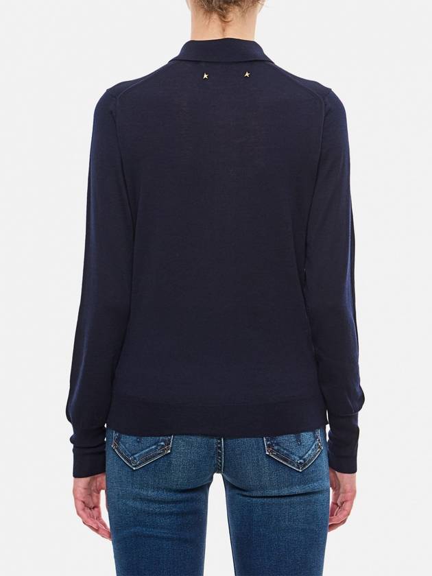 Sweater GWP01354P00104150501 39141 50501 NAVY - GOLDEN GOOSE - BALAAN 4