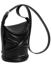 The Curve Bucket Bag Black - ALEXANDER MCQUEEN - BALAAN 5