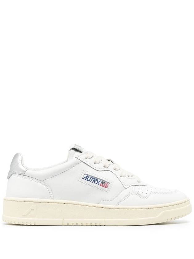 Medalist Silver Tab Low Top Sneakers White - AUTRY - BALAAN 2