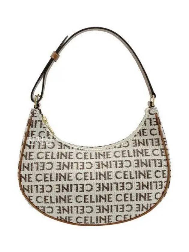 Women's Lettering Logo Mini Shoulder Bag Tan - CELINE - BALAAN 2