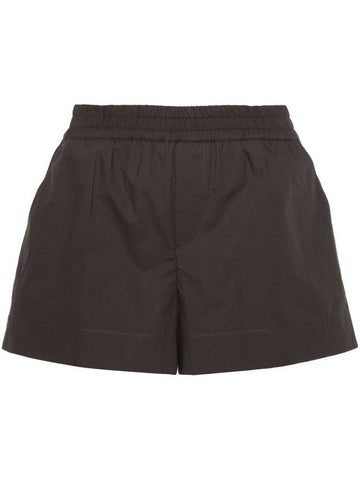 elasticated-waist cotton shorts - P.A.R.O.S.H. - BALAAN 1