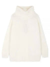 Women's Raveno Knit Turtleneck Ivory - MAX MARA - BALAAN 2