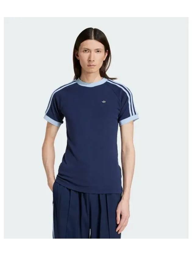 Premium Cali Short Sleeve T-Shirt Navy - ADIDAS - BALAAN 2