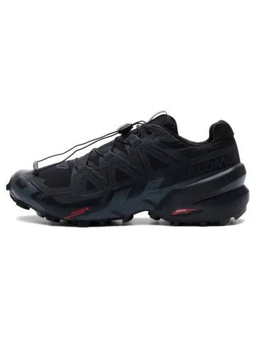 Speedcross 6 Low Top Sneakers Black Phantom - SALOMON - BALAAN 1