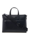 Gancini Business Brief Case Black - SALVATORE FERRAGAMO - BALAAN 2