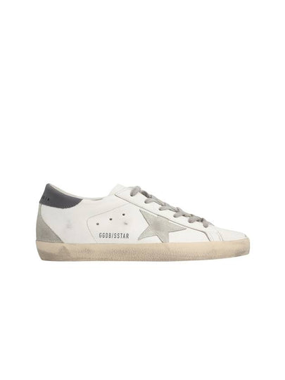 Superstar Grey Tab Low Top Sneakers White - GOLDEN GOOSE - BALAAN 2