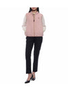 Woman's Grenoble Teddy Nylon Reversible Vest Light Pink - MONCLER - BALAAN 4