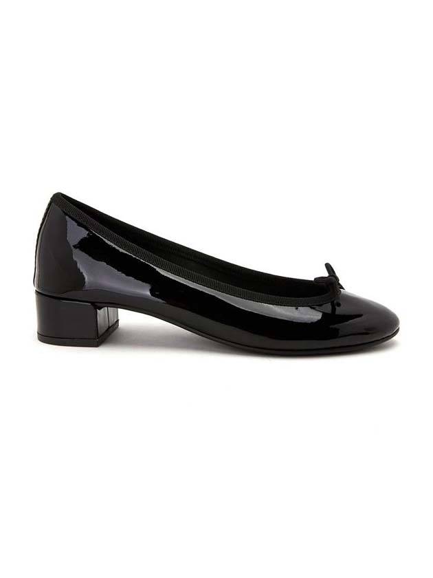 Women's Camille Patent Calfskin Pumps Black - REPETTO - BALAAN 1