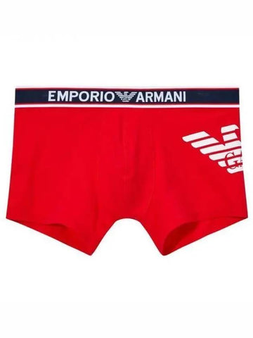 UNDERWEAR Men s Side Eagle Logo Drawn Red 271951 - EMPORIO ARMANI - BALAAN 1