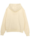 Le Brode Embroidered Logo Cotton Hoodie Ivory - JACQUEMUS - BALAAN 3