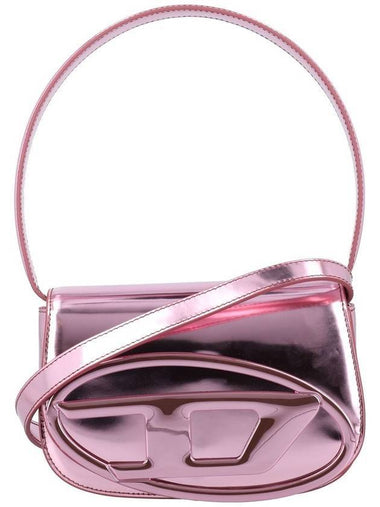 1DR round logo shoulder bag pink - DIESEL - BALAAN 1