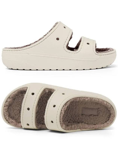 Classic Cozzzy Slippers Mushroom Bone - CROCS - BALAAN 2