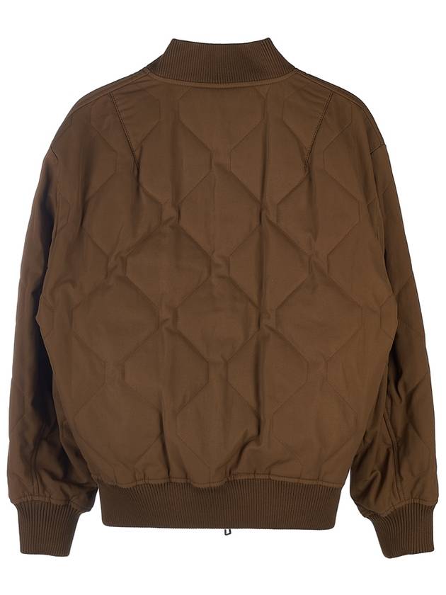 Thule Cotton Reversible Bomber Jacket Dark Khaki Desert Mist - LORO PIANA - BALAAN 6