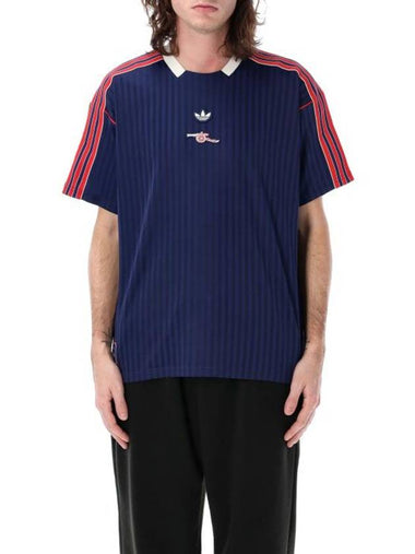 Arsenal Terrace Icon Short Sleeve T-Shirt Blue - ADIDAS - BALAAN 1