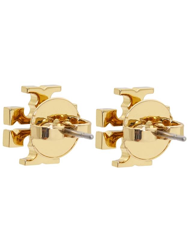 Logo Stud Earrings Gold - TORY BURCH - BALAAN 5