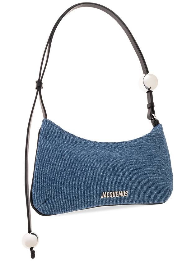 Le Bisou Perle Shoulder Bag Blue - JACQUEMUS - BALAAN 5