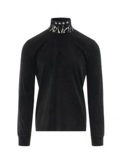 High Neck Long Sleeve T-Shirt Grey - GIVENCHY - BALAAN 2