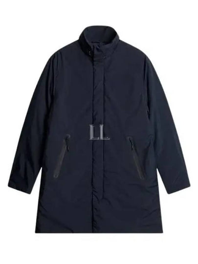 Men's Hollis Tech Coat Navy - J.LINDEBERG - BALAAN 2