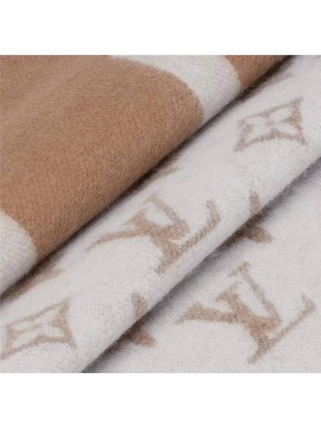 Men's Monogram Split Scarf Beige - LOUIS VUITTON - BALAAN 6