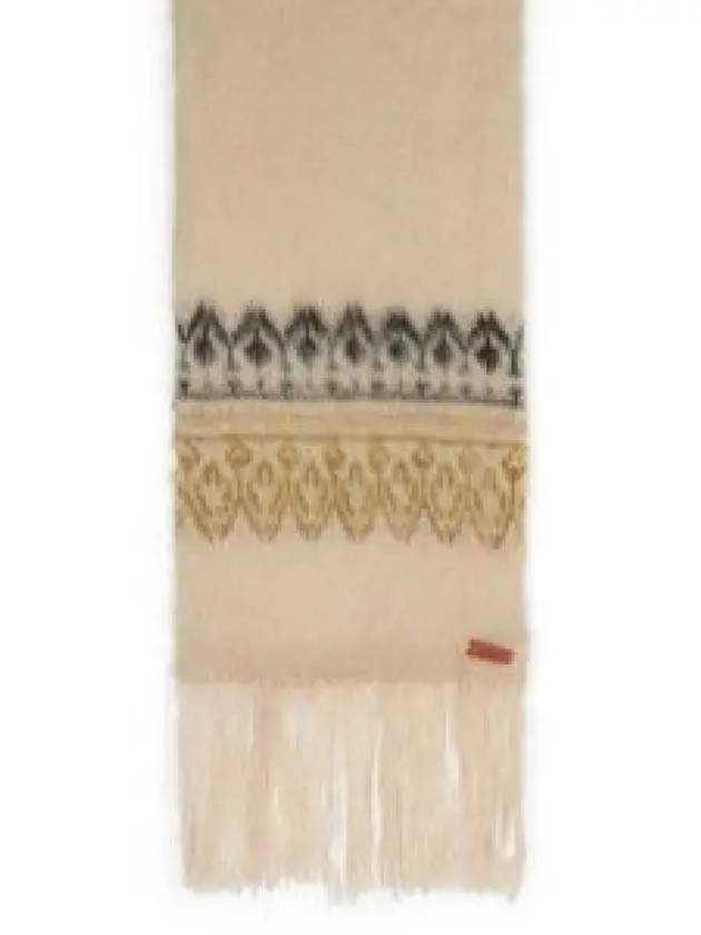 Dayna Mohair Blend Muffler Nude - ISABEL MARANT - BALAAN 2