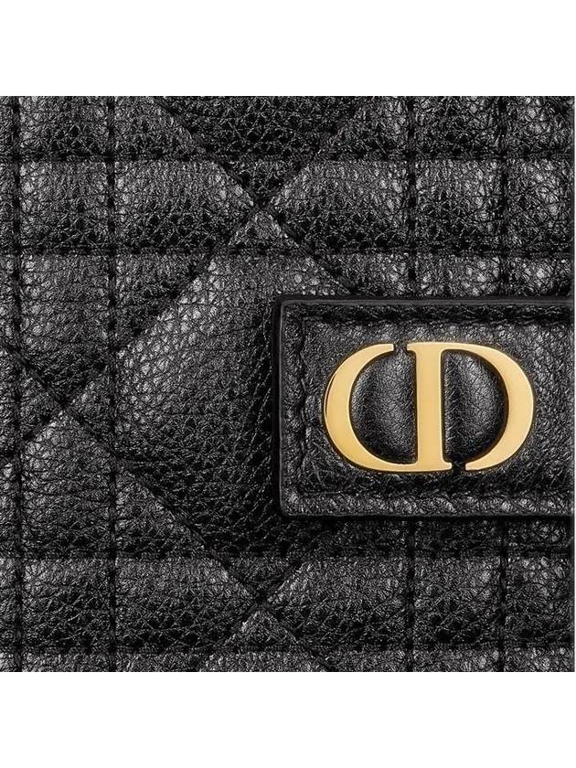 Cargo Vertical Calfskin Card Wallet Black - DIOR - BALAAN 6